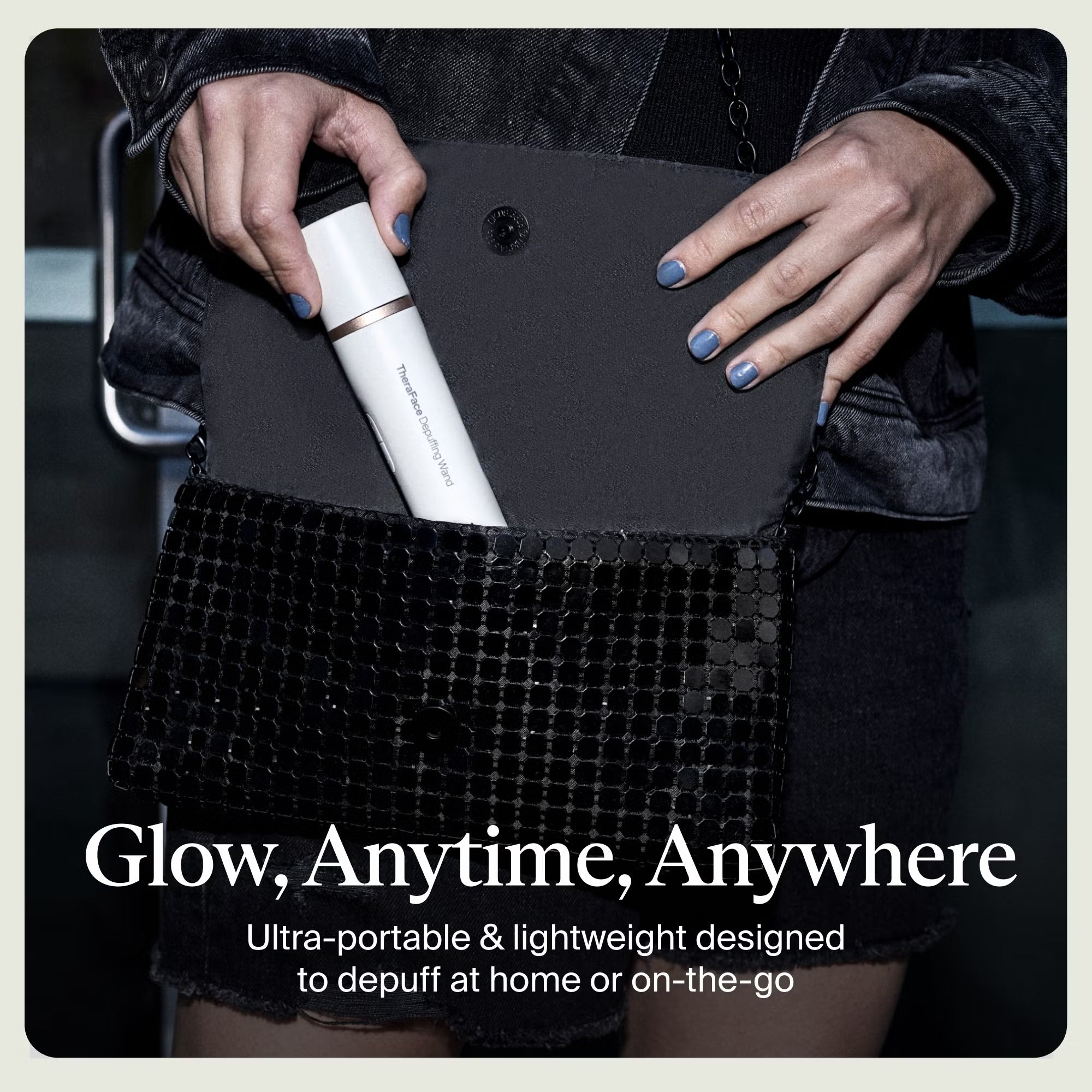 TheraFace Depuffing Wand - White